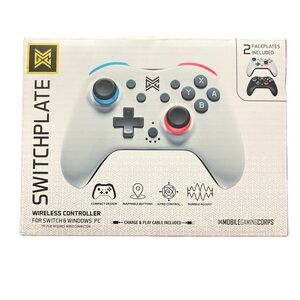 Switchplate Wireless Controller - 2 plates included White and Black